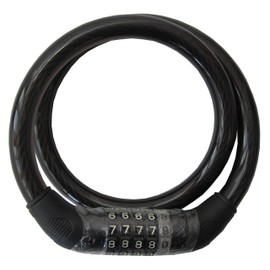 Bicycle Key Large 5 Digit Dial Lock SM 43392