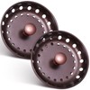 Retisee 2 Pcs Kitchen Sink Stopper Strainer Stainless Steel Drain
