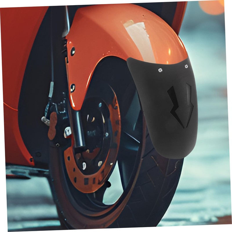 BUGUUYO Motorcycle Front Mudguard Splash Guard for Mud and Debris