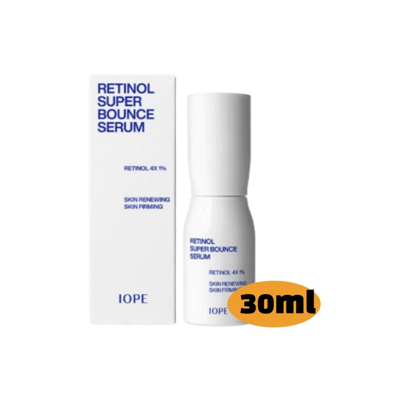 IOPE 아이오페 레티놀 슈퍼바운스 세럼 30ml 7일효과 모공부위 피부탄력 Iope