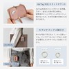 RafiCaro Key Case, Double Pockets, Genuine Leather, Smart Key, Clear