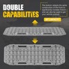 BUNKER INDUST Off Road Traction Boards, Pair Recovery Tracks Traction