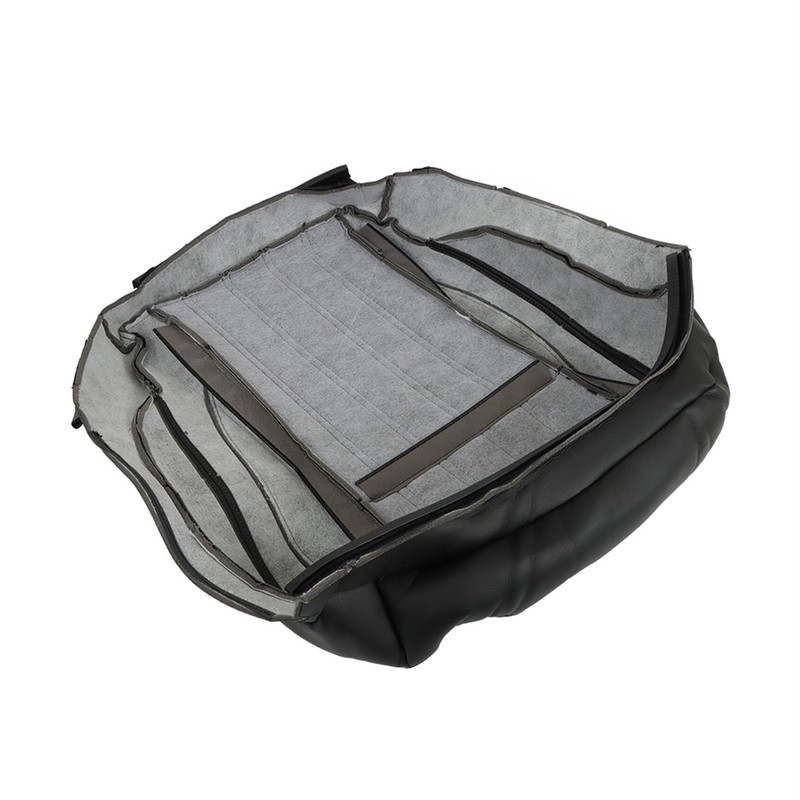 ANTUKO Driver Bottom Leather Seat Cover Black Replacement for 2013-2016