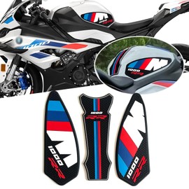 HUANGCJCJ For S1000RR M1000RR S1000 M1000 RR 2025 Motorcycle Side Tank Pad Knee Pad Protector Decal Traction Pad s1000rr m1000rr 2019-2025 Motorcycle Accessories