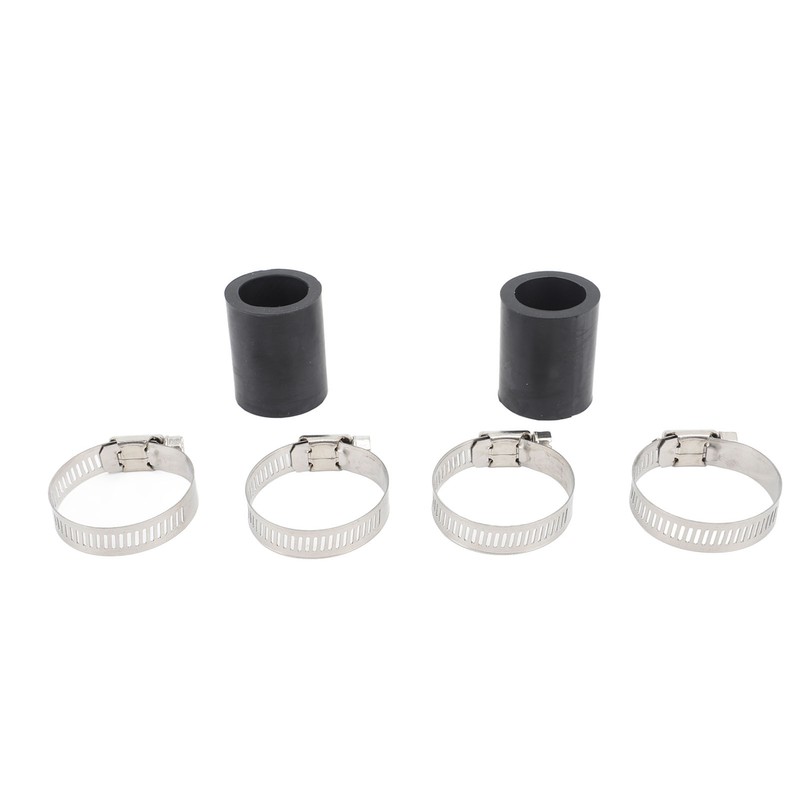 2Pcs 1in High Temp Pipe Clamps Connector Sturdy Exhaust Pipe