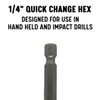 Drill America 3/32" Quick Change Cobalt Drill Bit with Hex