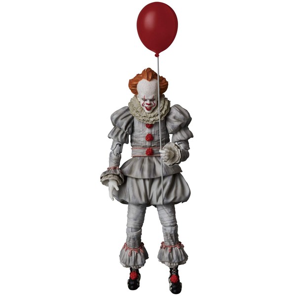 Medicom It: Pennywise Mafex Action Figure, Multicolor