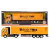 1: 48 Alloy Container Truck Model Toy Highly Simulation Children