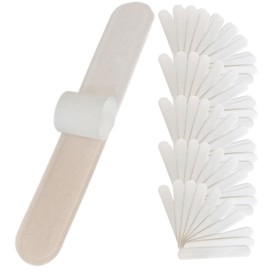 NYANDELMO Hat Sweat Pad Sweat Sheet Sweat Tape Hat Liner (White, 50 Sheets)