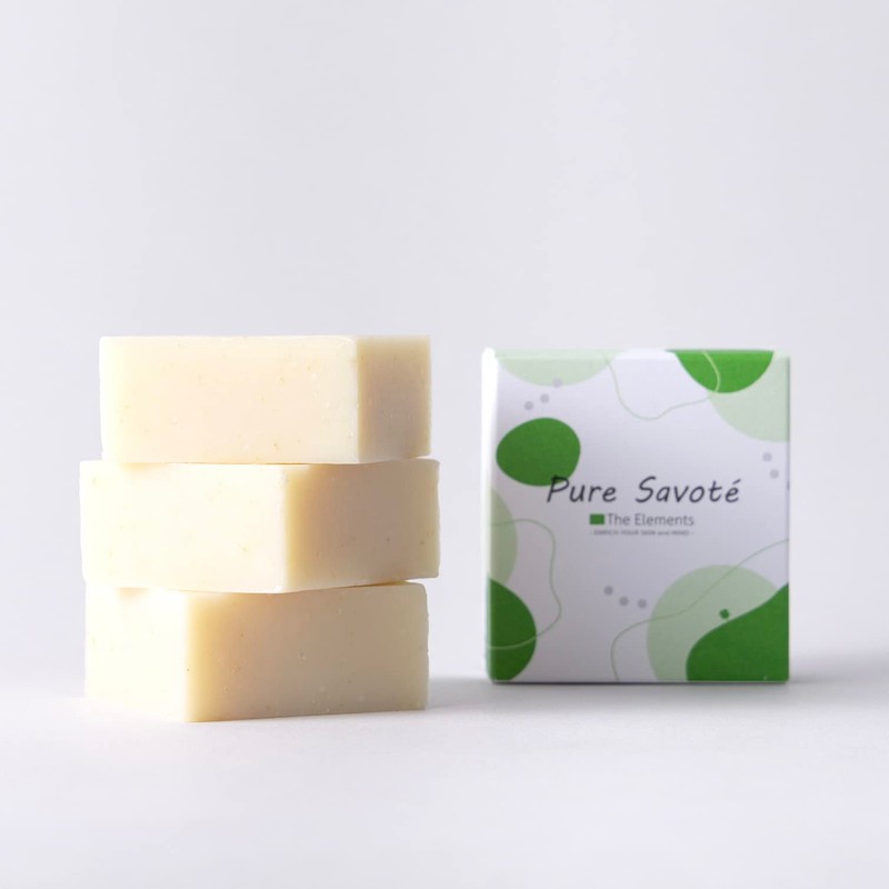 The Elements Pure Sabote (Quatrefoil Clover Formulated Facial Cleanser Soap)