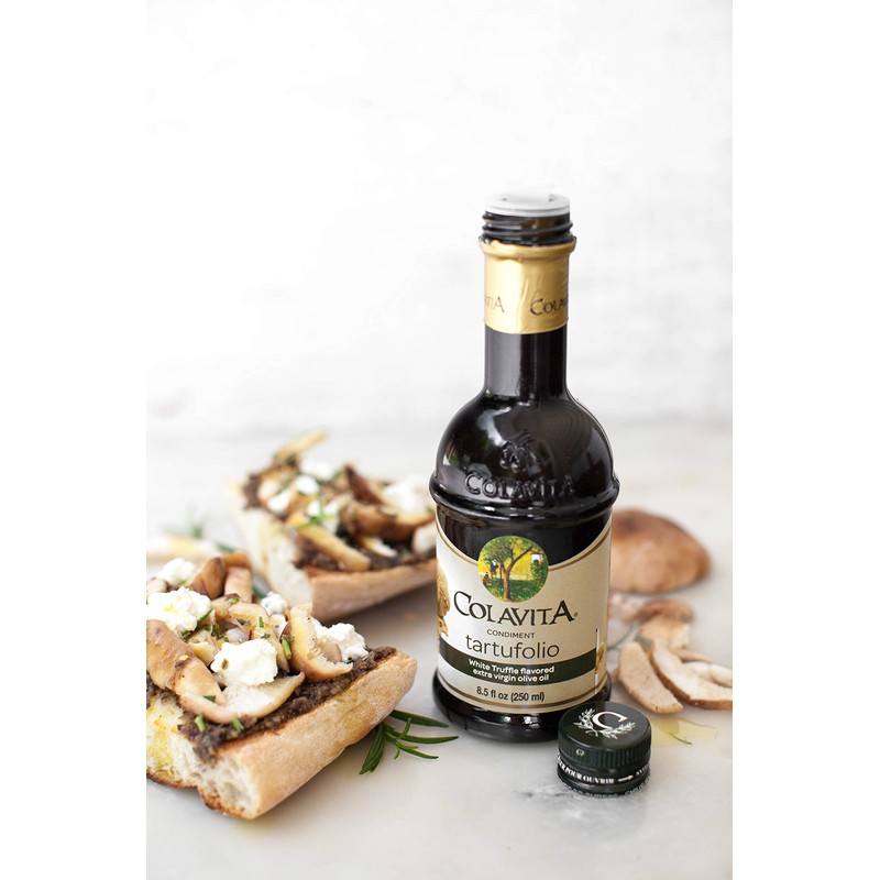 Colavita Flavored EVOO - Tartufolio Condiment, White Truffle Flavored Extra