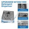 W10861000 W10620296 Dishwasher Detergent Dispenser Fit for Whirlpool/KitchenAid/Maytag, Compatible with