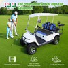 10L0L Golf Cart Front Rear Seat Covers for Yamaha G2