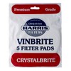 Harris B013NZNIK2 3X Crystalbrite Pads 5-pk Use Vinbrite MK3 Filter