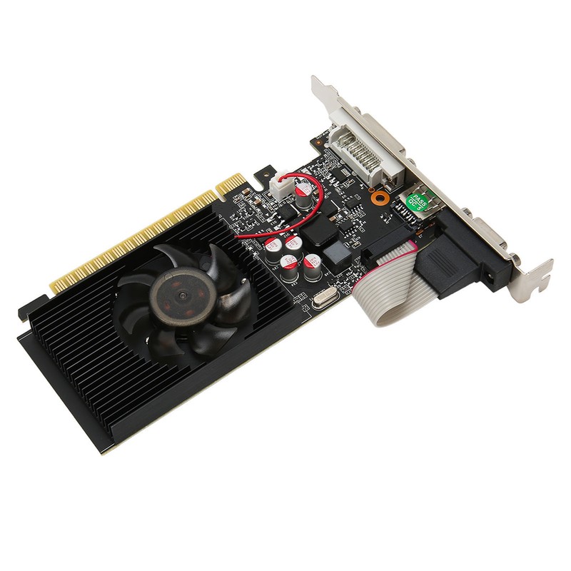 Half Height GPU 1G DDR3 64bit 810MHz 1300MHz HD DVI