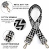 SHTGOI Bag Straps Adjustable Shoulder Strap 3.8 cm Wide Diamond