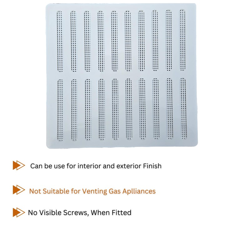 SHMOX 9x9 Inch (229X229mm) Adjustable Air Vent Cover for Effortless