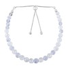 Natural Moonstone Gemstone Beads Bolo Bracelet, Adjustable Slider Chain, Energy
