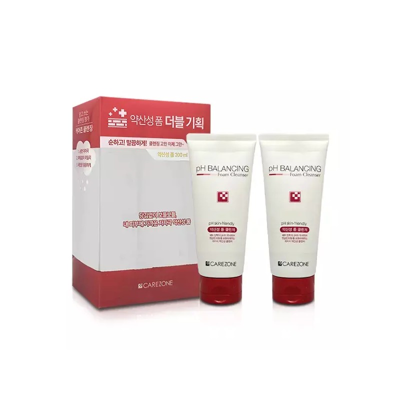 Carezon 케어존 약산성 폼 클렌저 200ml X 2개 Carezon Mild