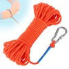 Acostop Professional Water Floating Lifesaving Anchor Rope, Orange