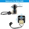 Siasky Universal Bathroom Vent Exhaust Fan Motor Replacement Motors Kit,