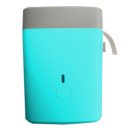 BPXX DX1 Bluetooth Label Maker Machine with Tape - Simple Printing, Easy to Connect, 203DPI HD Printing Quality, Mini Label Maker with Multiple Templates for Home Office Organization, Blue