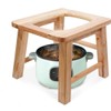 MOGUOBIN Wood Yoni Steaming Seat wooden steam Seat with four