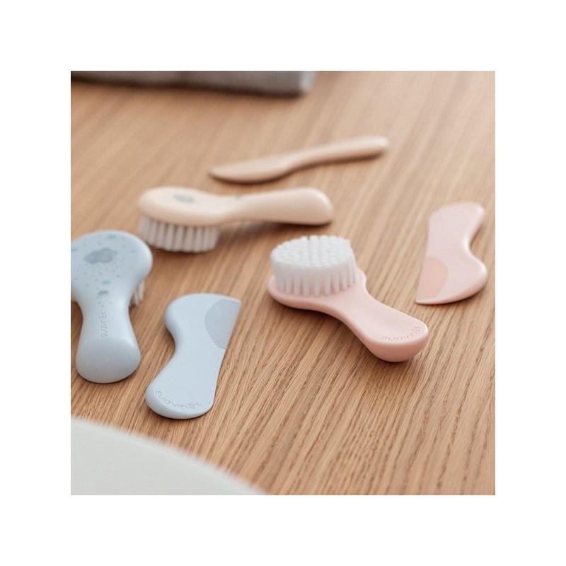 Swabinnex 스타일링 아기빗 브러쉬 2종세트(신생아 지루성두피 관리) Styling Baby Brush