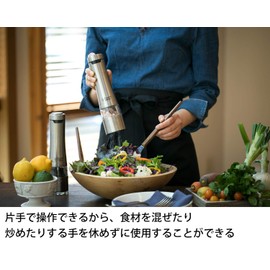 Russell Hobbs 7921JP Electric Salt & Pepper Mill, Spice Grinder