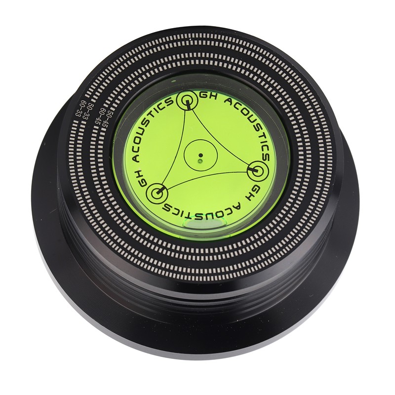 50/ 60Hz Bubble Level Speed Detection Turntable LP Vinyl Disc