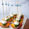 Cocktail Picks, 100PCS Toothpicks for Appetizers, Appetizing Skewers for Fruits