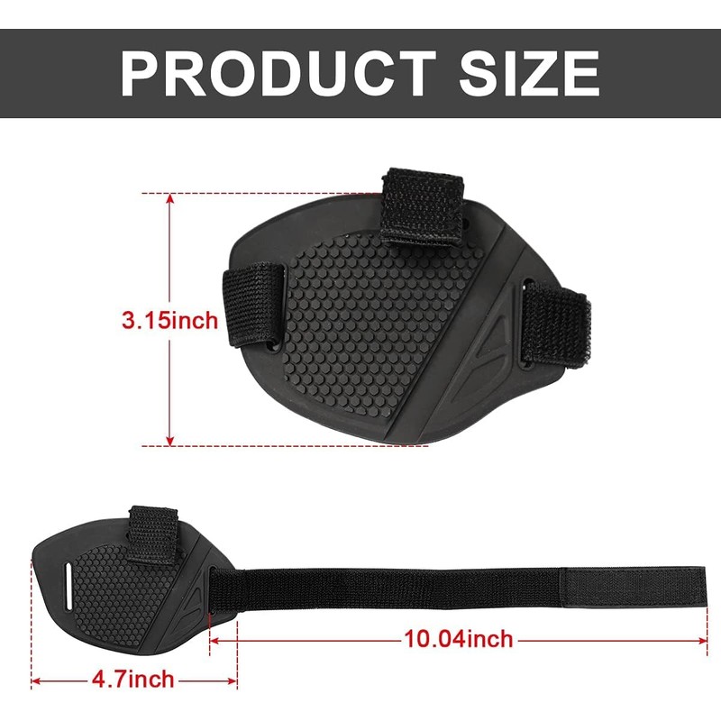 Motorcycle Motorbike shift Pad, Shoe Boot Cover Protector, Useful Gear