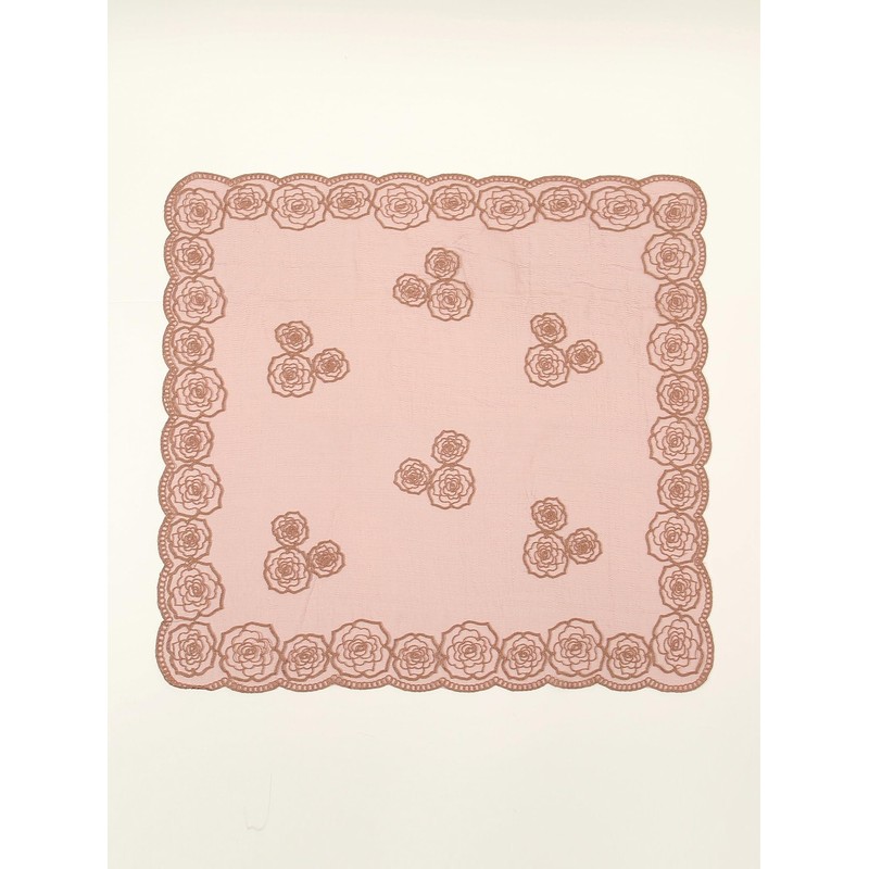 Floerns Damen Blumen Stickerei Haar Schal Stirnband Sheer Haar Bandana,