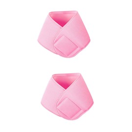 NOLITOY 2pcs Cervical Membrane Facial Mask Moisturizing Neck Patches Anti-wrinkle Neck Patches Essential Oil Gel Pads Anti-wrinkle Neck Pads Women Neck Patches Pink Composite Sponge