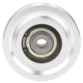 Fitness Pulley, Aluminium Alloy Pulley Strength Training Exercise Hardware Fitness Equipment Accessories for Most Fitness Equipment Gyms Home Gyms Commercial Person (Diameter 70mm)