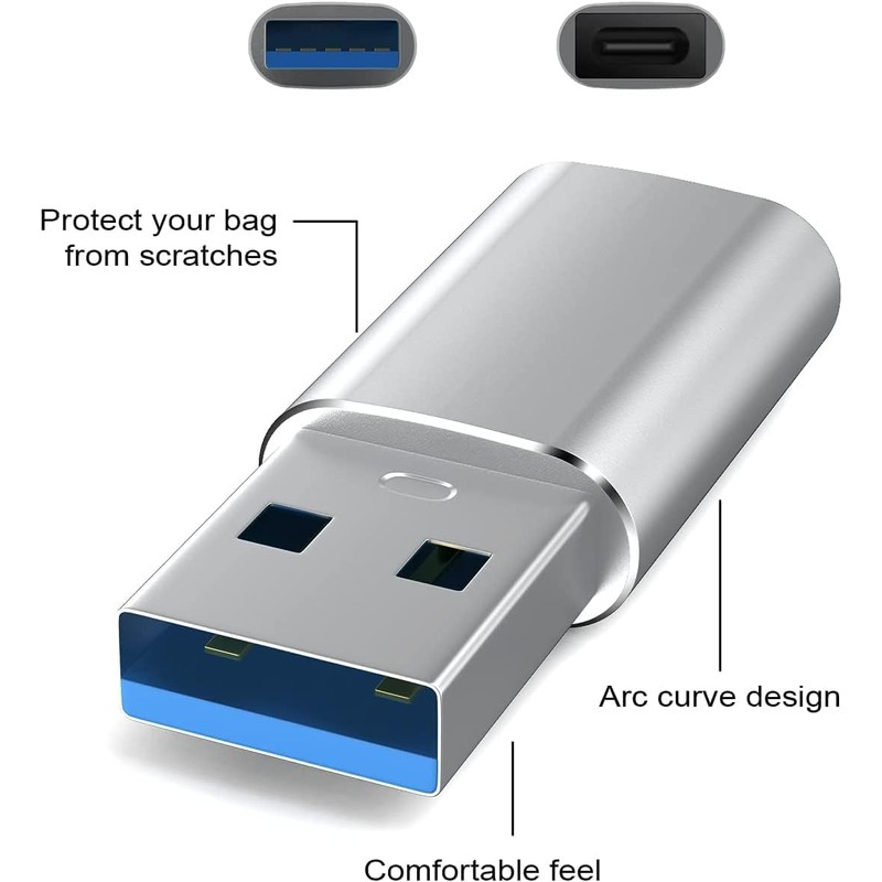 USB-C Hub, 4 Ports USB Hub USB Splitter USB C