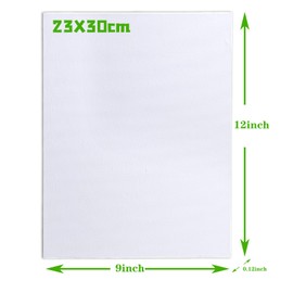 OtumnFS Art Canvas for Painting, A4 Canvas 9x12Inches (Set of 5),Blank Canvas Boards，Primed White Painting Canvas, Canvases for Acrylic and Oil Painting