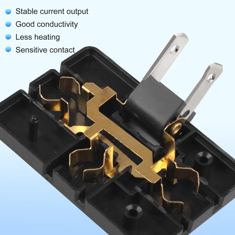 Romeda 3 Pack AC Flat Wall Outlet Extender Flat Plug