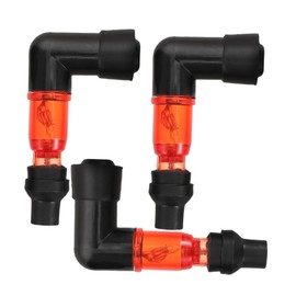 BUGUUYO 3pcs Bend Ignition Cap for Atvs Dirt Bikes and Scooters Easy Replacement Off Road Compatible Enhanced Performance