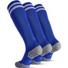 CWVLC Soccer Socks for Kids Youth Adult, Cotton Football Softball