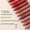 Erinde Lápiz Labial Mate, Lápiz Labial De Larga Duración, A06#