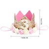 Hitopin 1 Piece Birthday Baby Crown with Number 3, Baby