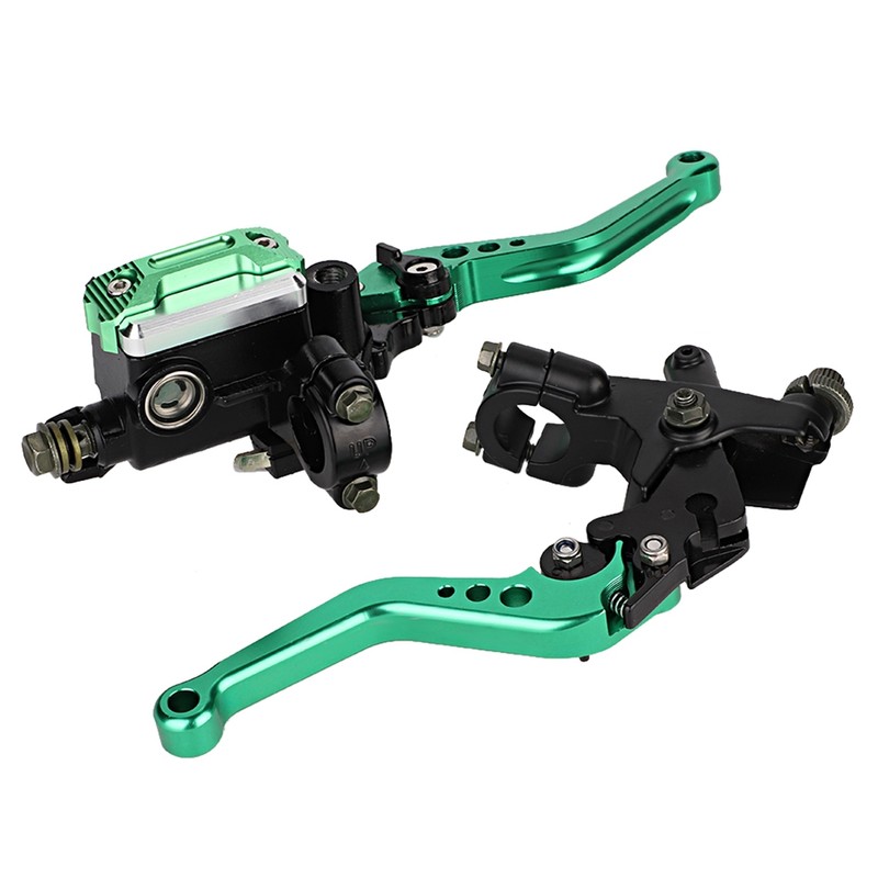1 Pair Universal CNC Motorcycle Hydraulic Clutch Brake Pump Master