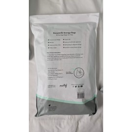 Motif Breastmilk Storage Bags, 8 Ounces, 100 Count, BPA Free, New