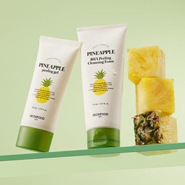Skin Food 스킨푸드 파인애플 바하 필링클렌징폼 Skinfood Pineapple BHA Peeling Cleansing Foam