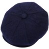 ZRWASKA® Mens Peaky Blinders Cap 8 Panel Wool Flat Caps