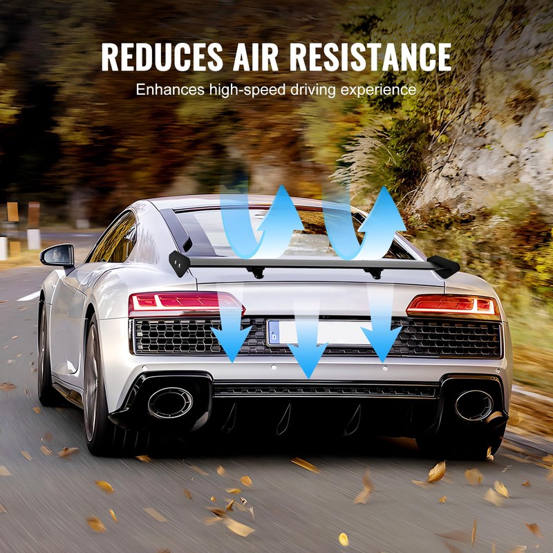 VEVOR GT Wing Car Spoiler, 43.3 inch Universal Spoiler with