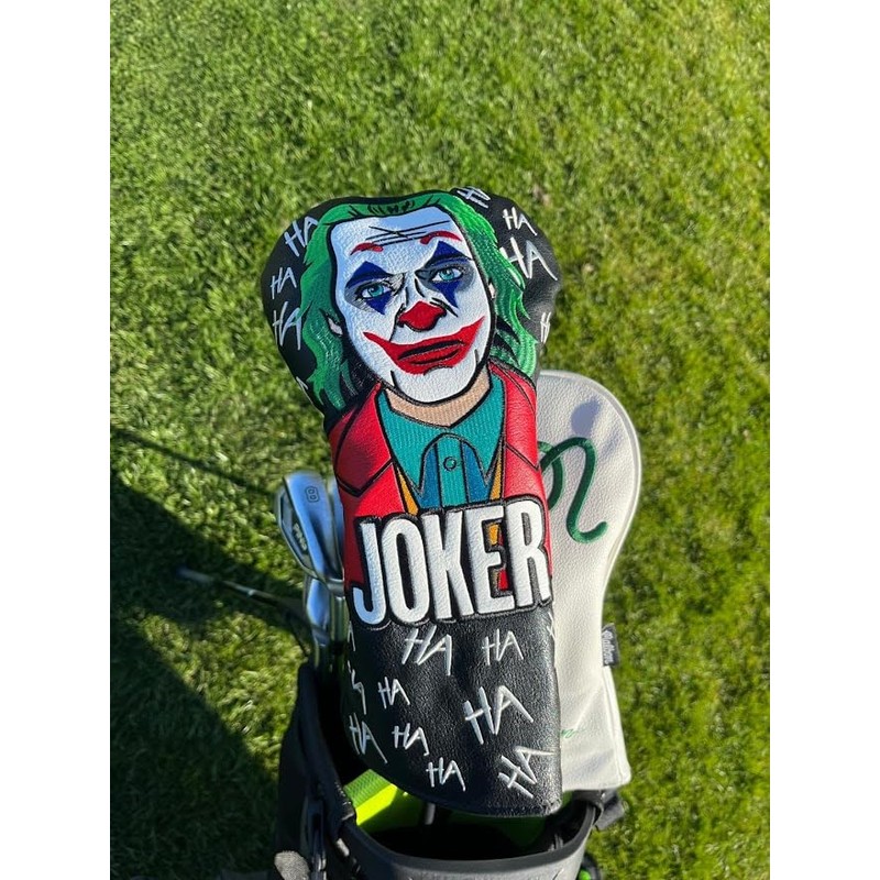 Joker Style Golf Driver Headcover – Full Colour | PU