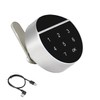 2Pack Digital Cabinet Lock Electronic Coded Lock Mechanical Keyless Drawer