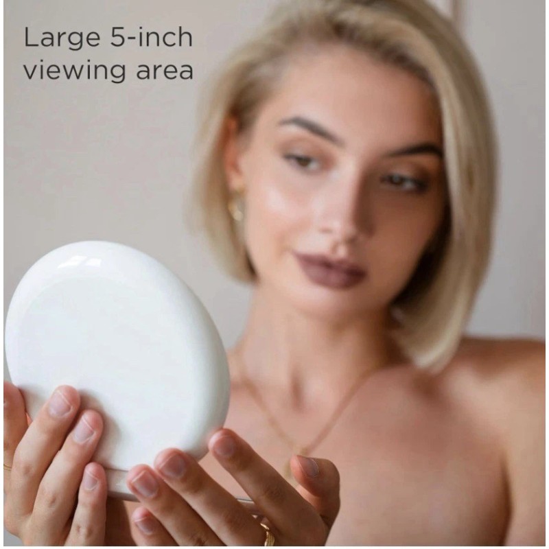 Ilios Lighting Rechargeable LED Compact Makeup Mirror